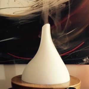 Ultrasonic Bamboo Aromatherapy Diffuser - Tear Drop - FREE freight in November
