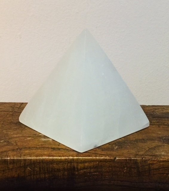 Selenite Pyramid Large